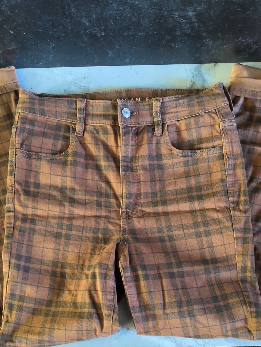 American Eagle Plaid Pants